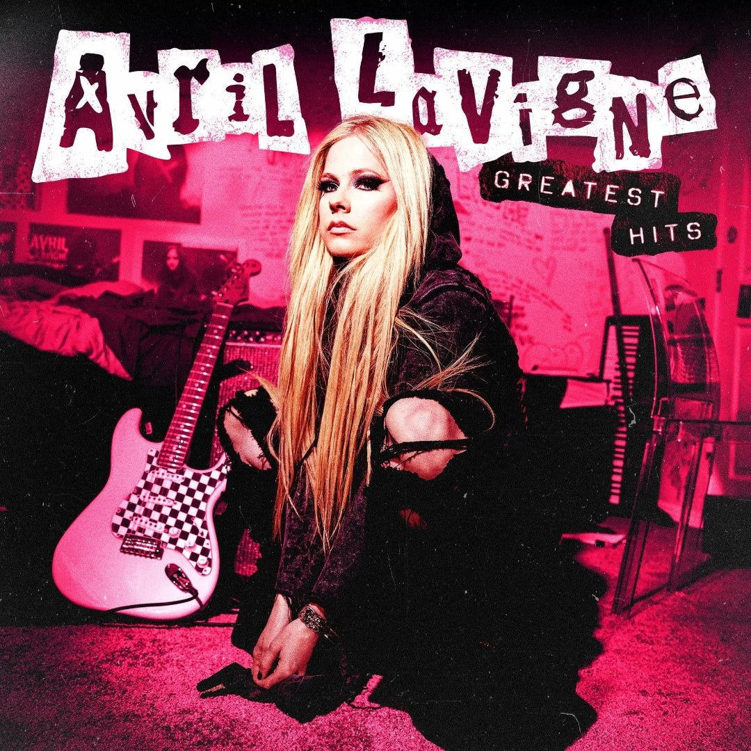 Avril Lavigne Greatest Hits 2 LP vinyl album cover