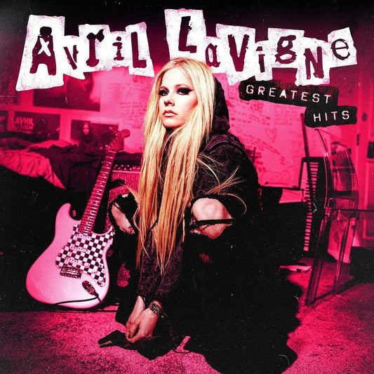 Avril Lavigne Greatest Hits 2 LP vinyl album cover