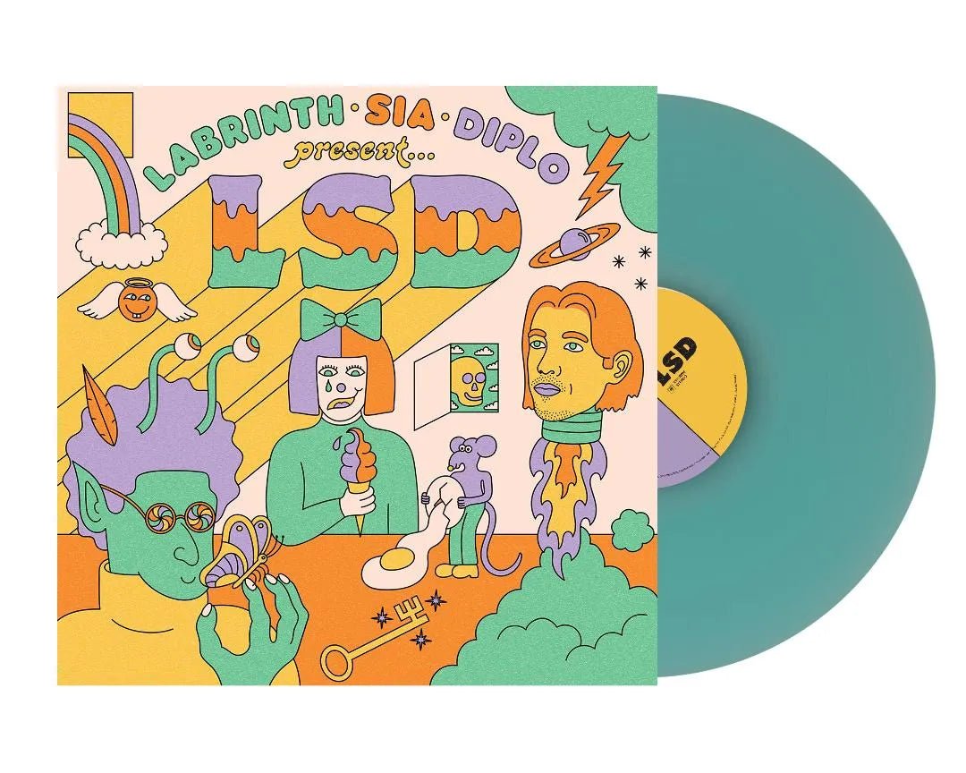 LSD - Labrinth, Sia & Diplo Present LP Sea Glass Vinyl - 2 - LP - Orchard Records