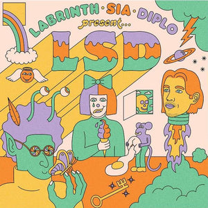 LSD - Labrinth, Sia & Diplo Present (19802804591) LP Sea Glass Vinyl