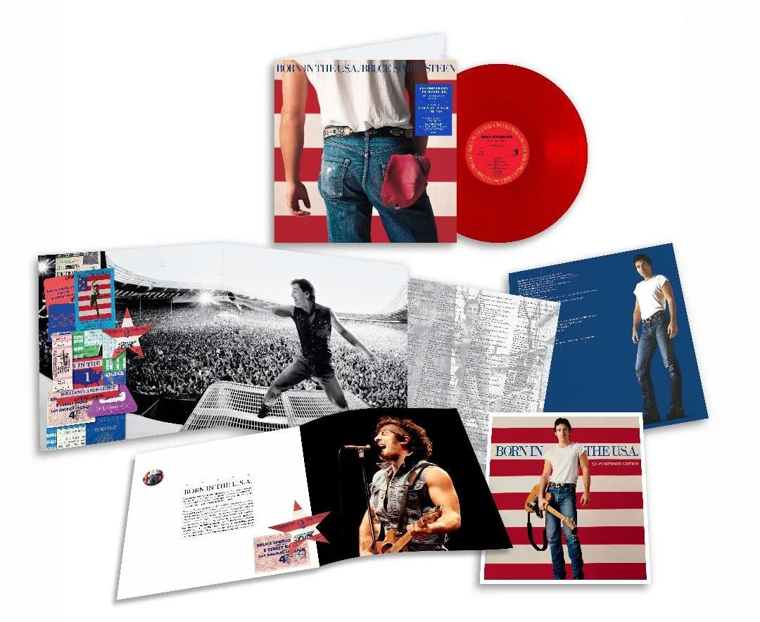 Bruce Springsteen - Born In he U.S.A. LP Red Vinyl - 2 - LP - Orchard Records