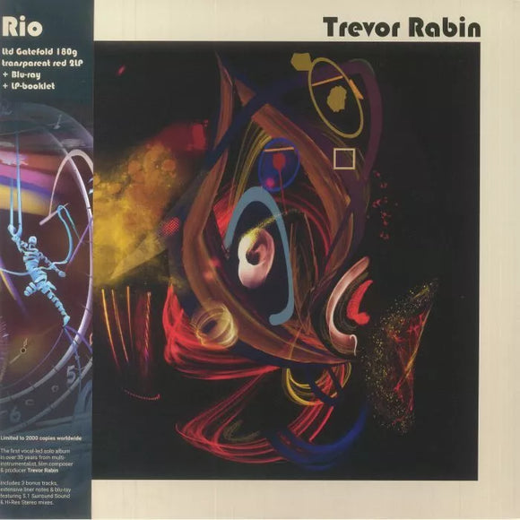 Trevor Rain - Rio (IOM687) 2 LP Red Vinyl + Blu-Ray Audio