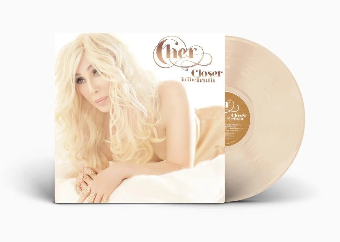 Cher Closer to the Truth limited edition bone colour vinyl LP