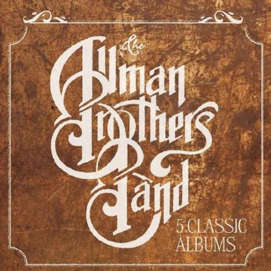 Allman Brothers Band 5 Classic Albums 5 CD set Southern rock collection
