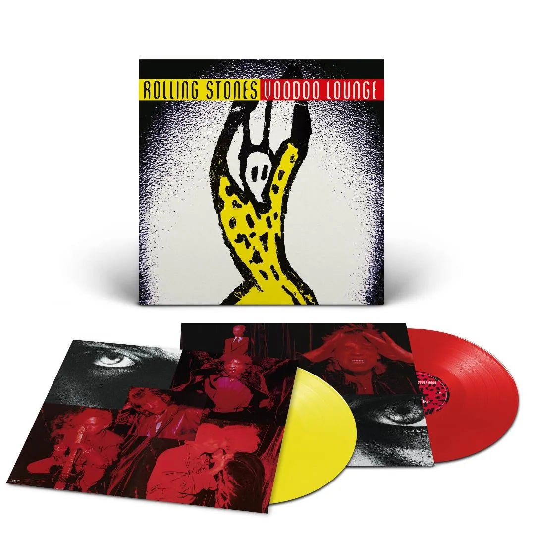 The Rolling Stones - Voodoo Lounge 2 LP Set Red & Yellow Vinyl - 2 - LP - Orchard Records