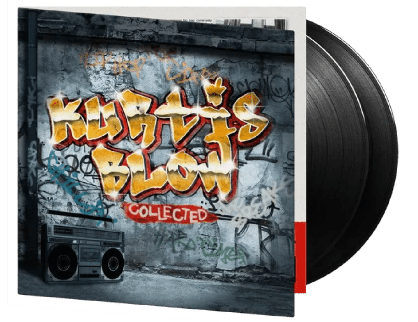2LP compilation of Kurtis Blow’s biggest hits, the first rapper on a major label