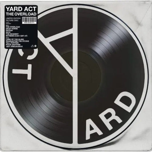 Limited edition Yard Act The Overload picture disc vinyl LP