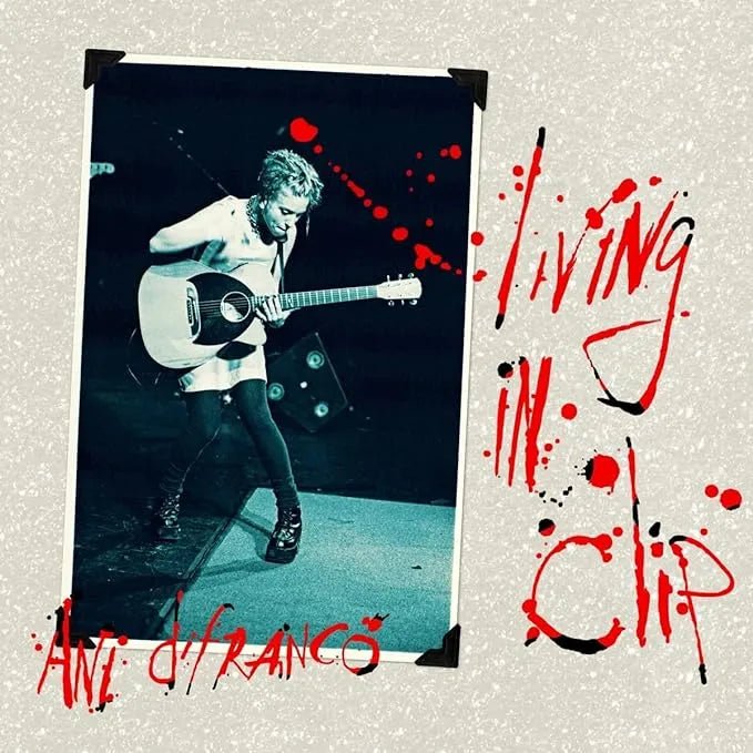 Ani DiFranco - Living In Clip 3 LP Set Blue Swirl Vinyl - 1 - LP - Orchard Records