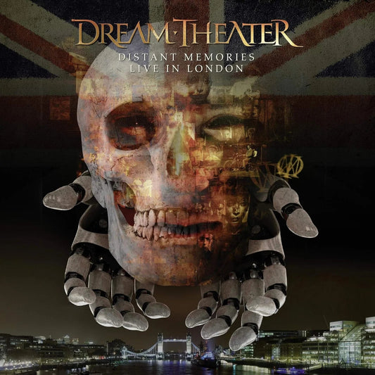Dream Theater Distant Memories Live In London 4 LP 3 CD album box set cover artwork