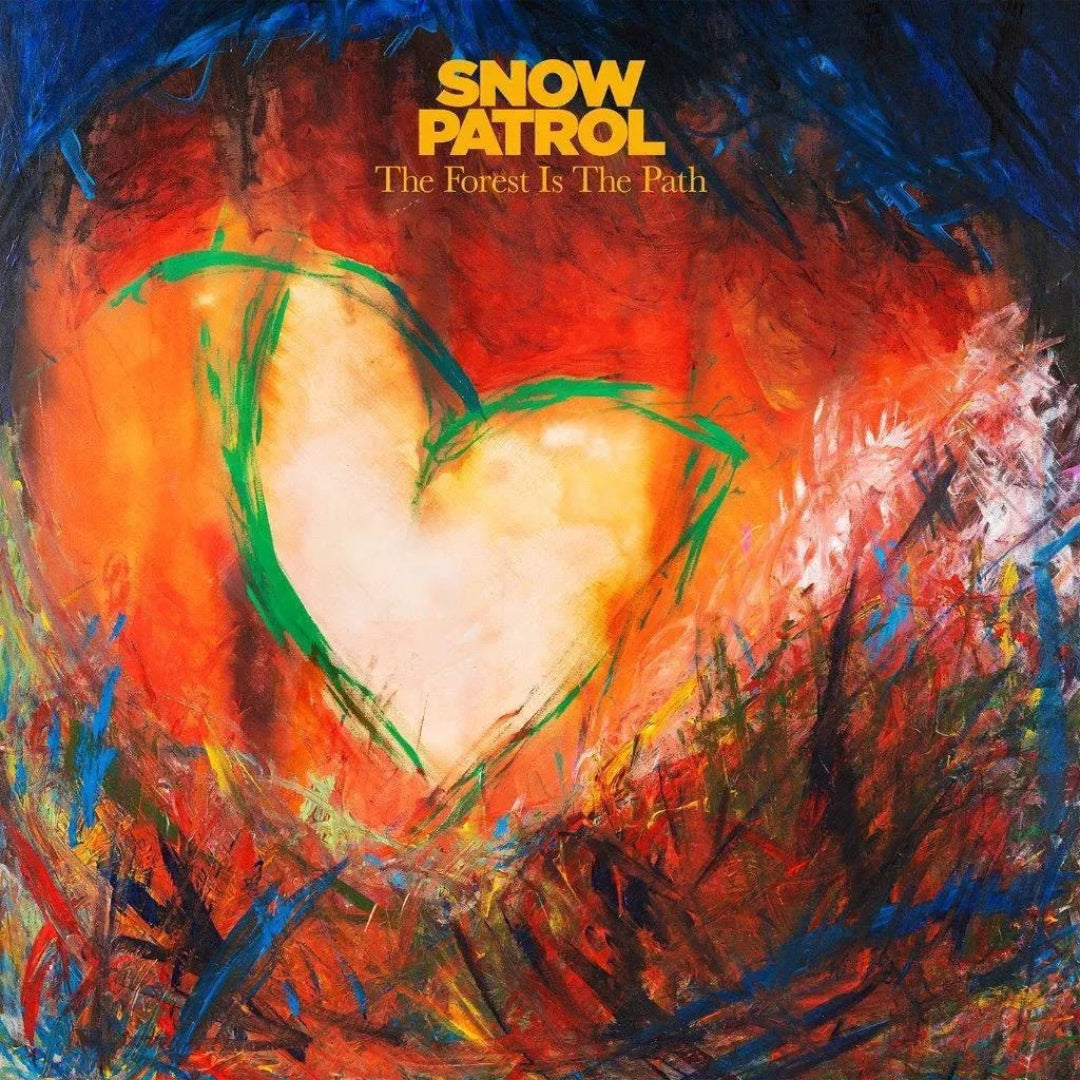 Snow Patrol The Forest Is The Path blue marbled vinyl 2LP cover