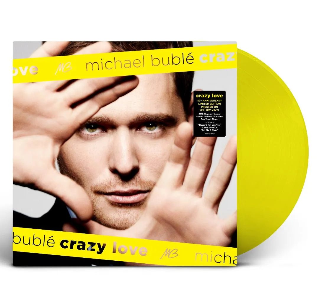 Michael Buble - Crazy Love LP Lemonade Yellow Vinyl - 2 - LP - Orchard Records