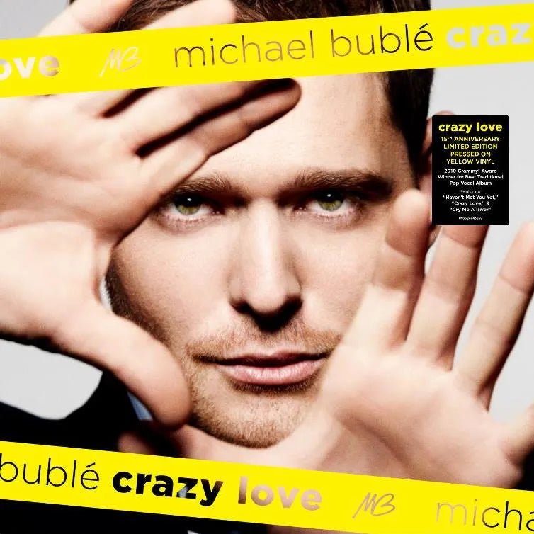 Michael Buble - Crazy Love LP Lemonade Yellow Vinyl - 1 - LP - Orchard Records