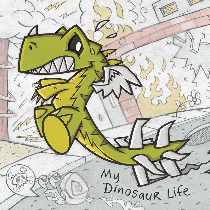 Motion City Soundtrack – My Dinosaur Life 2LP marbled vinyl edition
