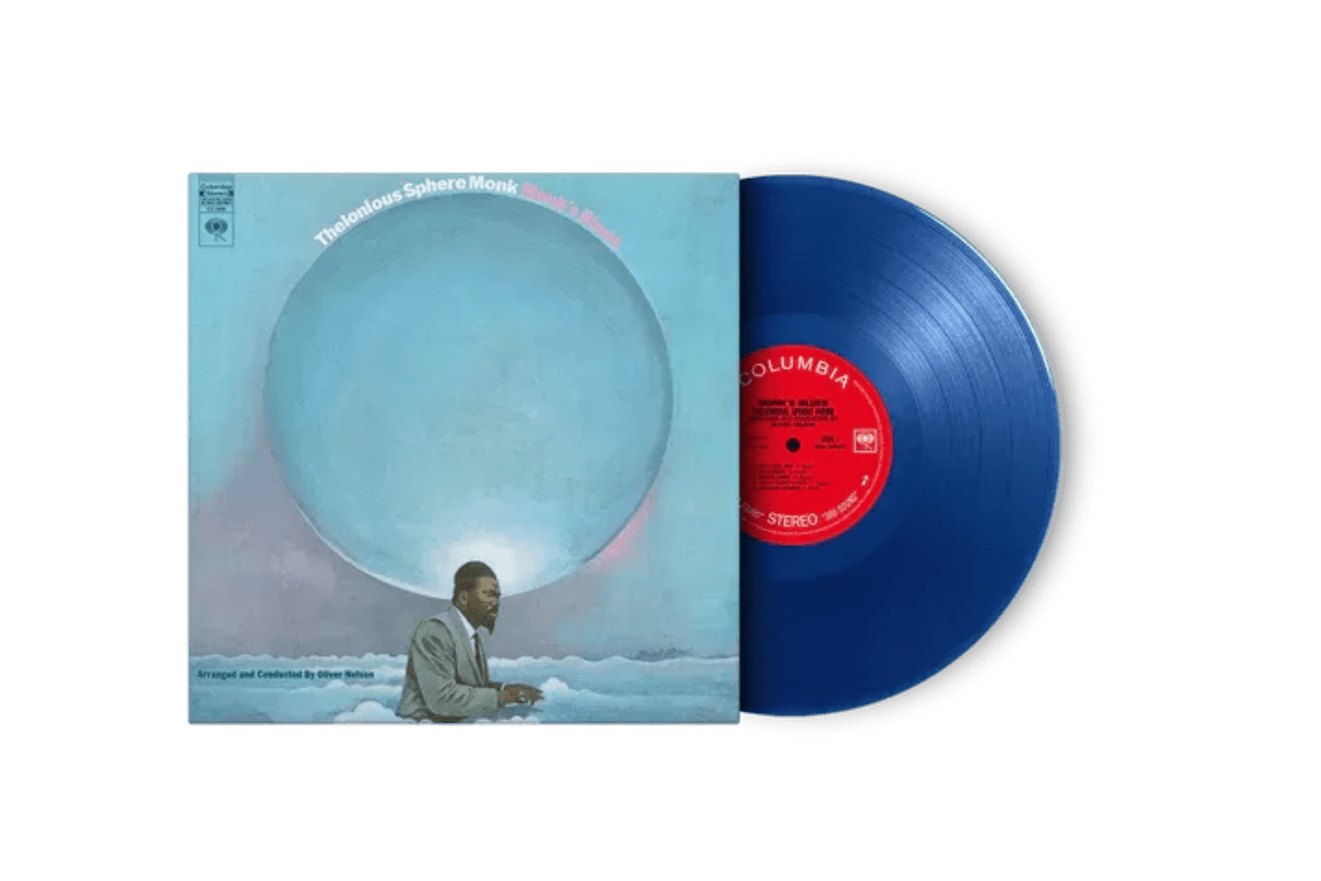 Monk’s Blues jazz album by Thelonious Monk on coloured vinyl