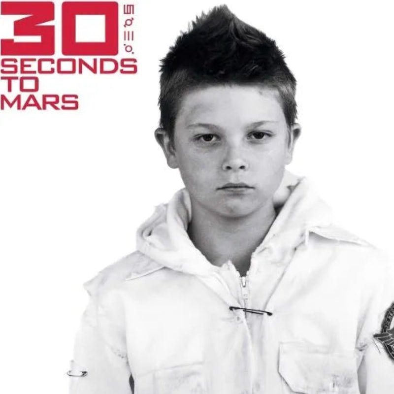 Vinyl LP of 30 Seconds To Mars with custom label and inner sleeve


