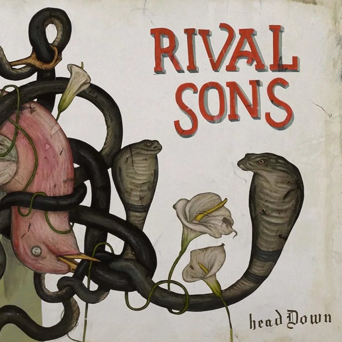 Rival Sons - Head Down 2 LP Set California Kingsnake Vinyl - 3 - LP - Orchard Records