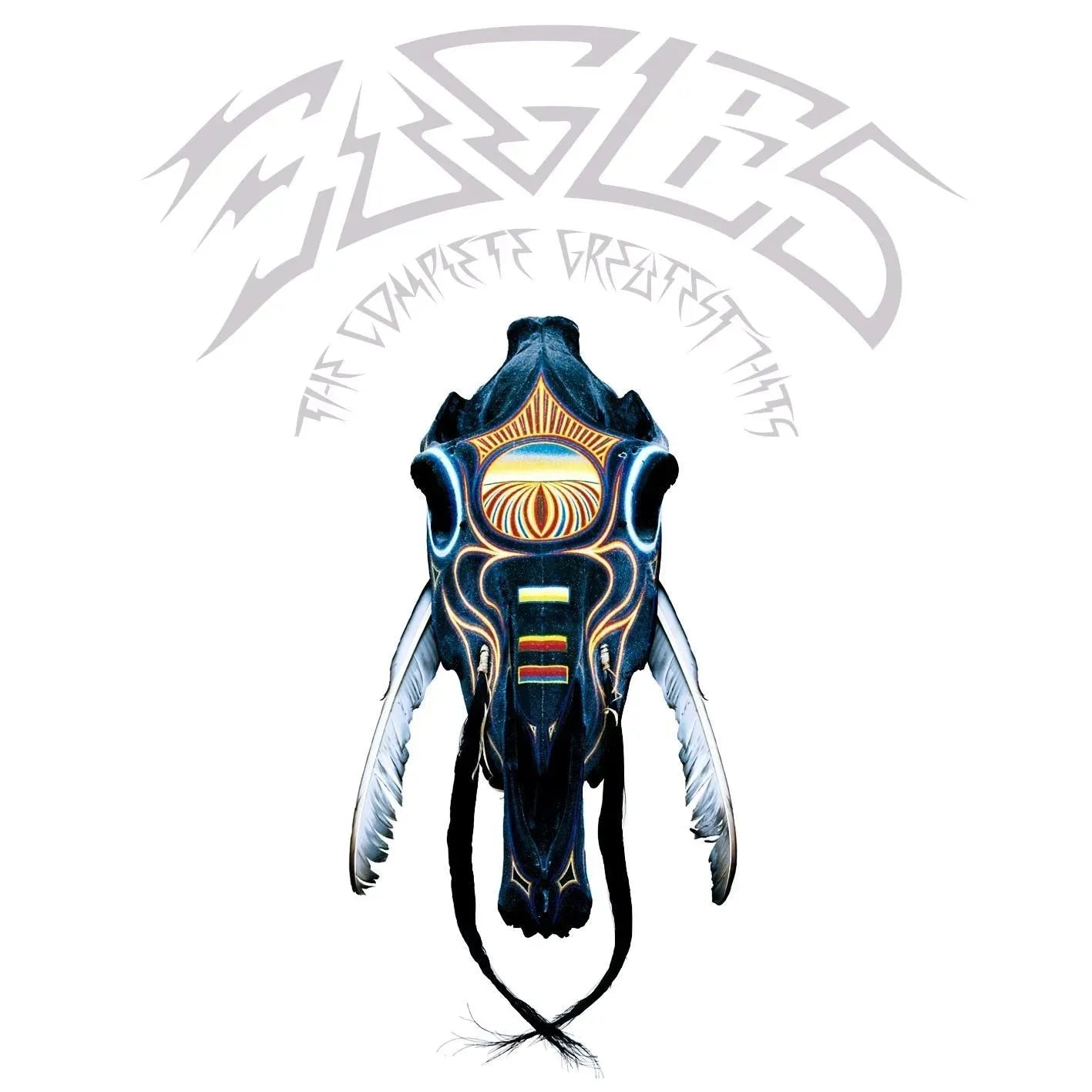 The Eagles vinyl album cover showcasing classic West Coast rock artwork.