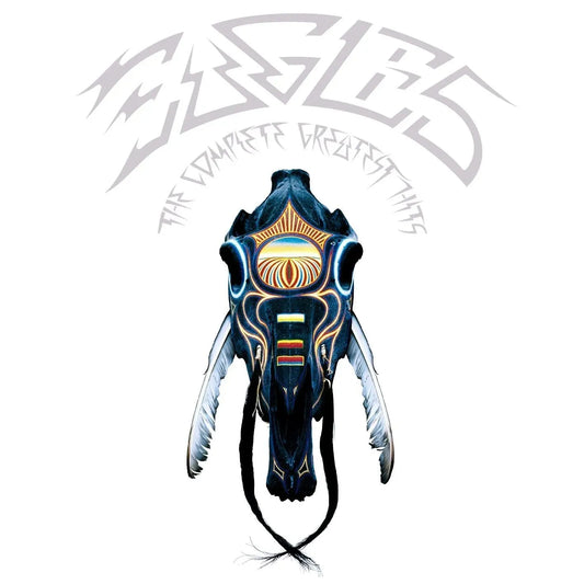 The Eagles vinyl album cover showcasing classic West Coast rock artwork.