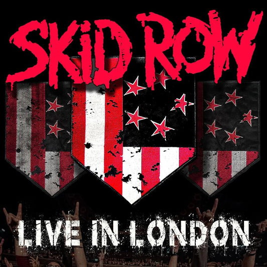 Skid Row Live In London CD and DVD live hard rock concert performance set