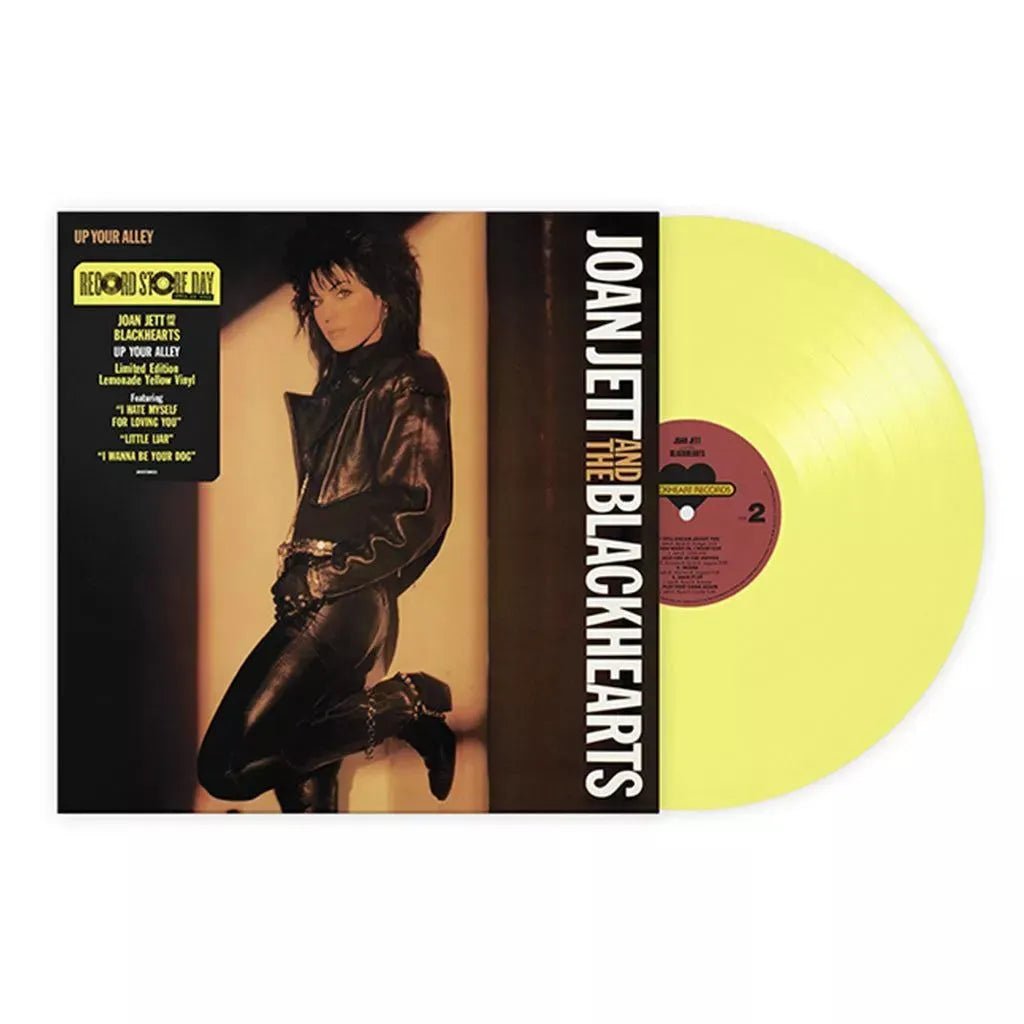 Joan Jett And The Blackhearts - Up Your Alley LP Lemon Vinyl - 2 - LP - Orchard Records