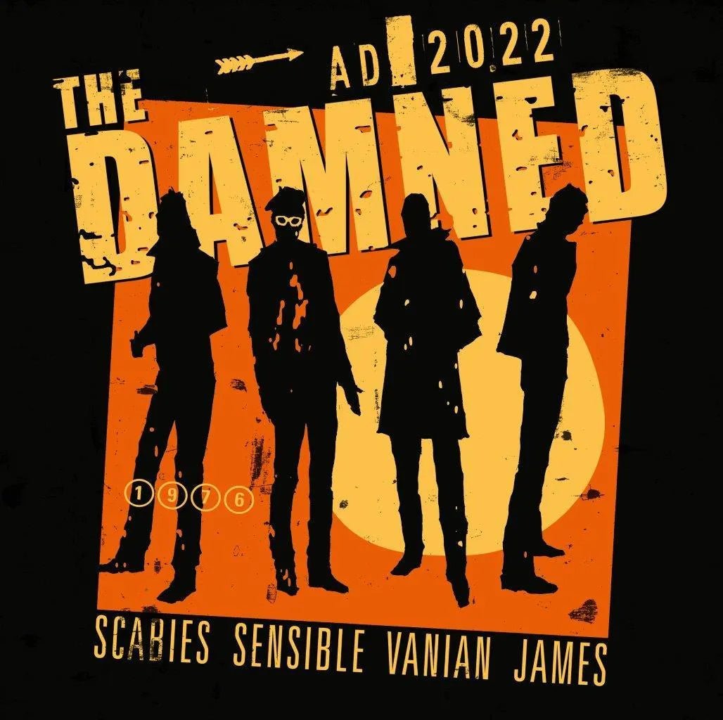The Damned - AD 2024: Live In Manchester CD + DVD Set - 2 - CD - Orchard Records