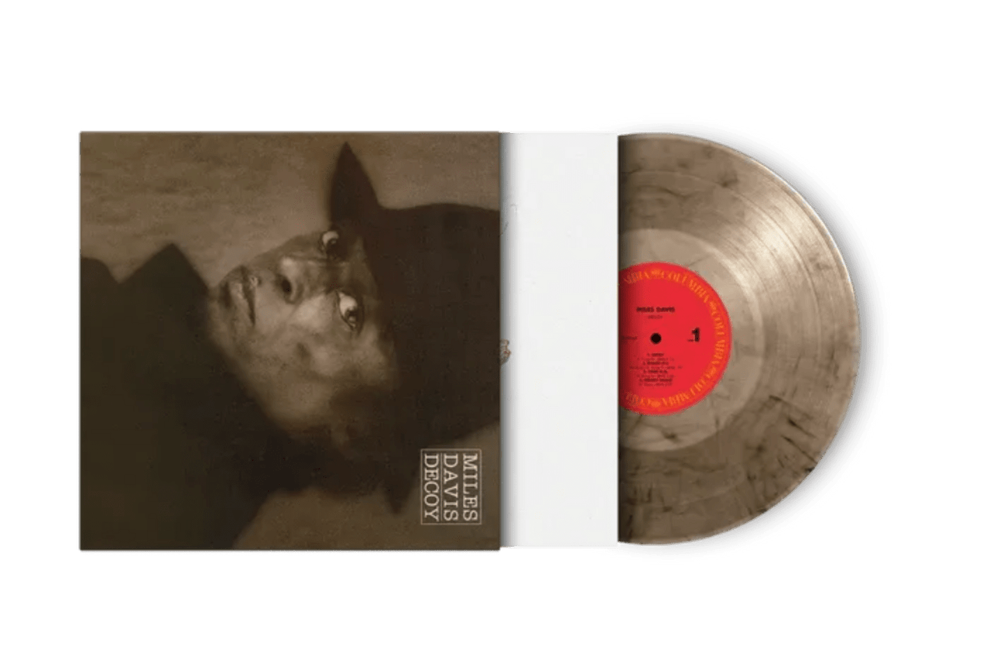Decoy album cover from Miles Davis 1984 funk-jazz fusion era