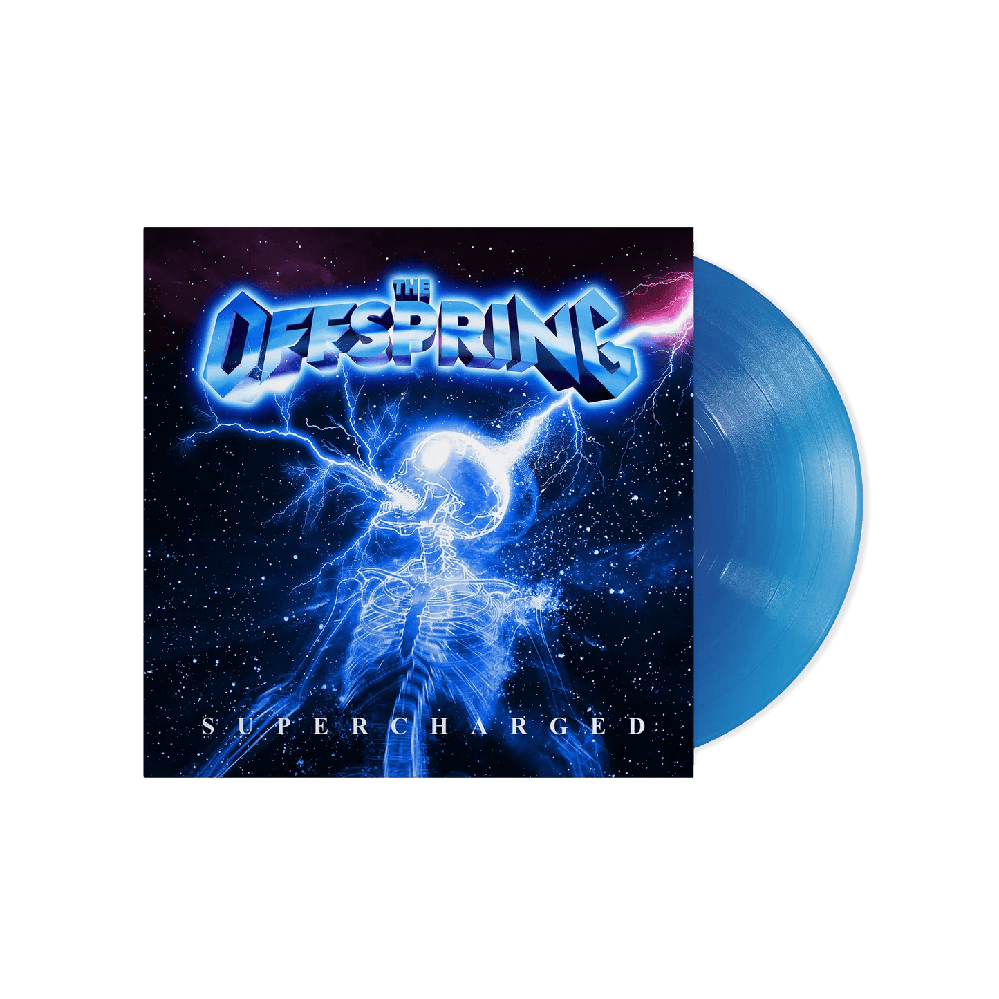 The Offspring - Supercharged LP Blue Vinyl - 2 - LP - Orchard Records