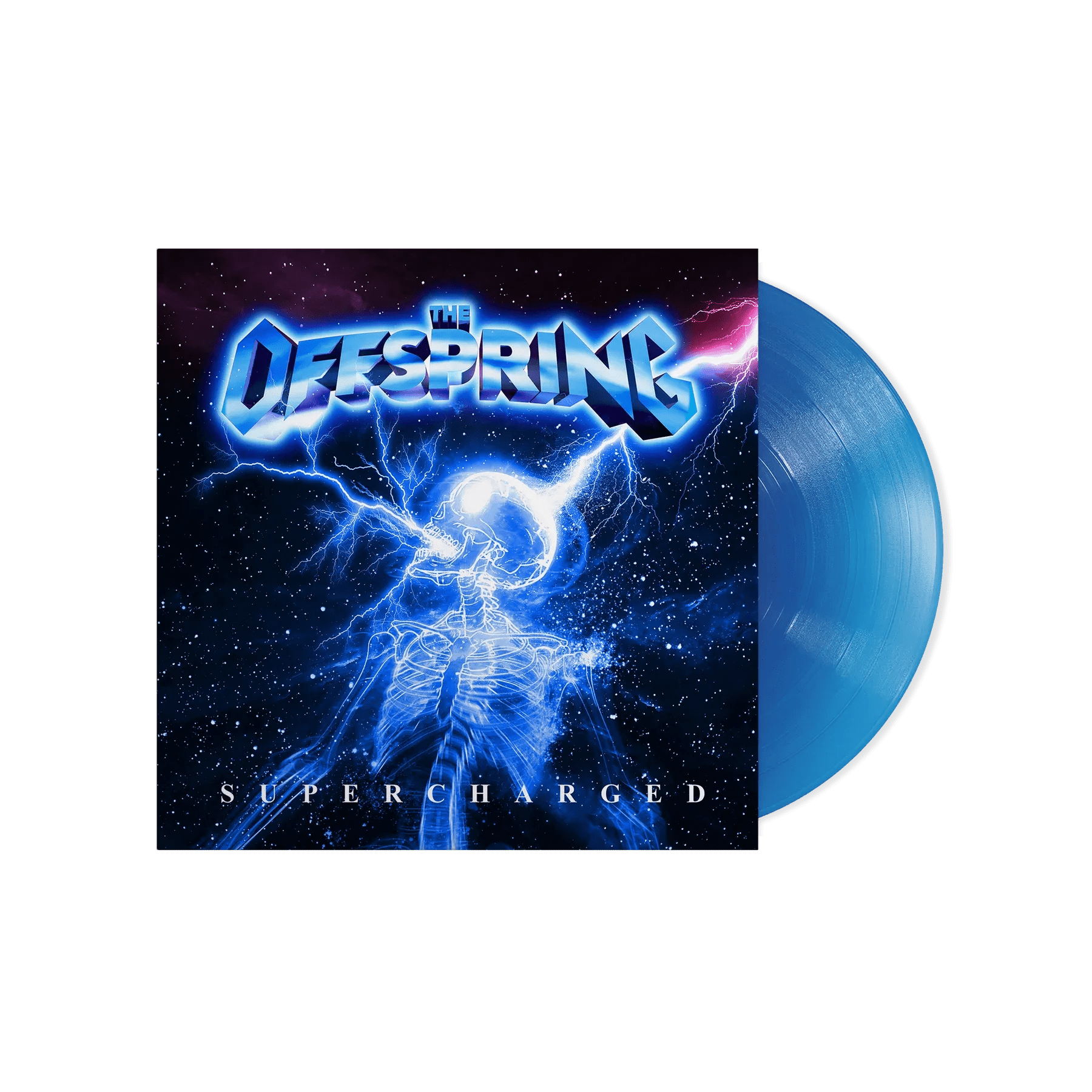 The Offspring - Supercharged LP Blue Vinyl - 2 - LP - Orchard Records