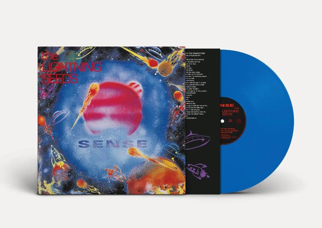 The Lightning Seeds - Sense LP Blue Vinyl - 4 - LP - Orchard Records