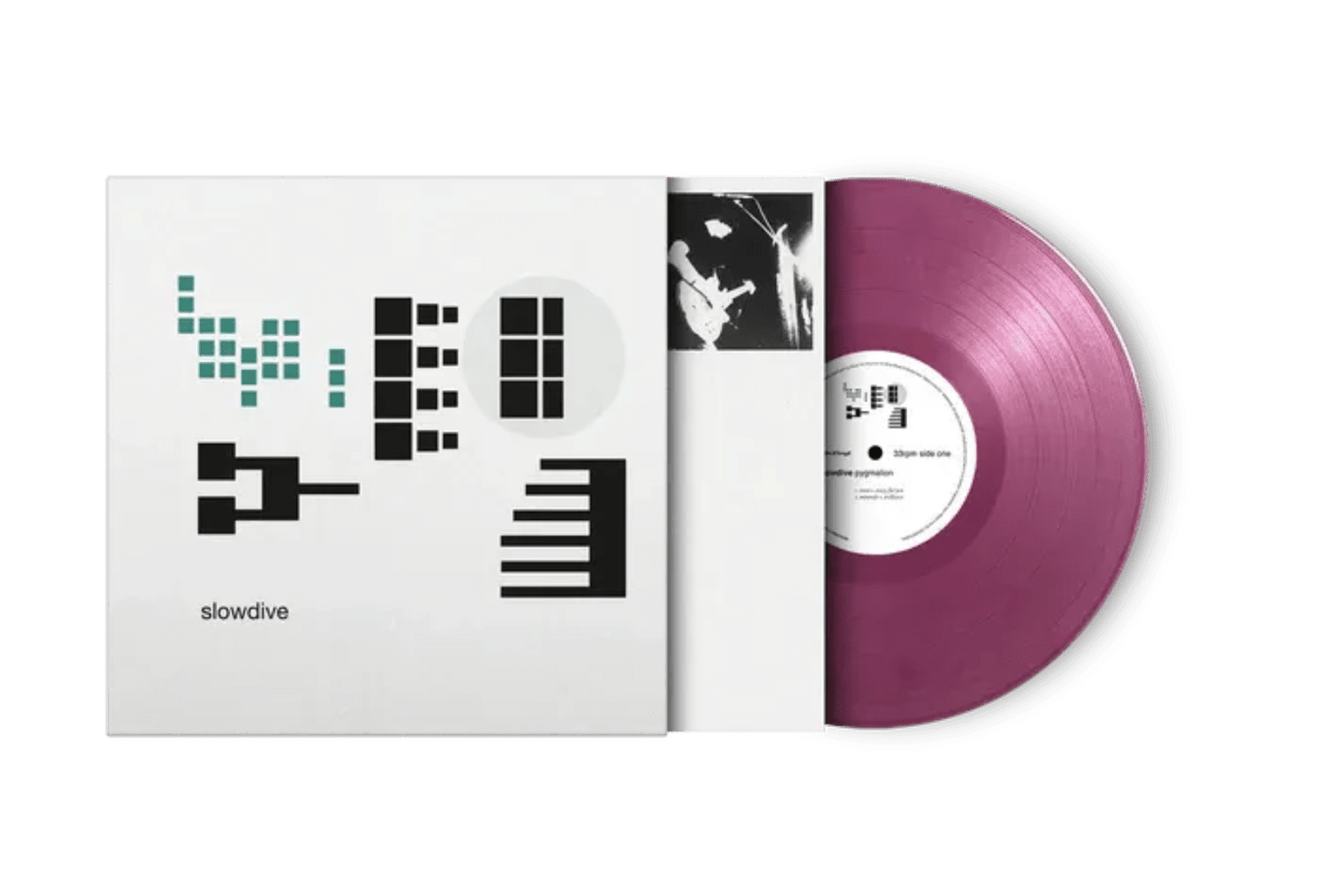 Limited edition Pygmalion by Slowdive on purple marbled vinyl, includes deluxe sleeve and insert
