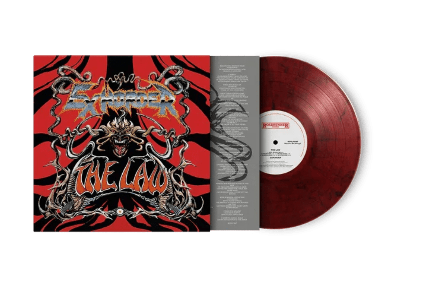 Exhorder - The Law LP Red & Black Marbled Vinyl - 2 - LP - Orchard Records