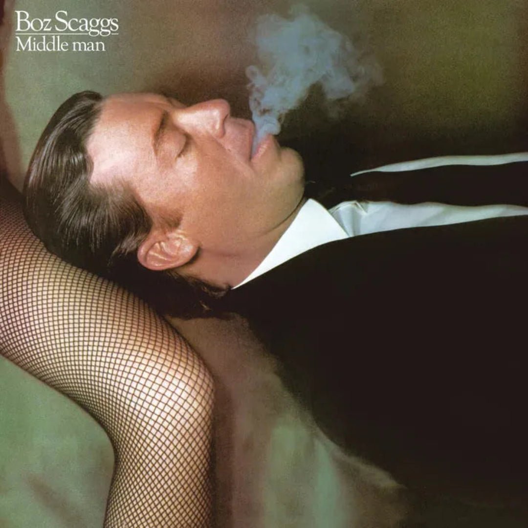 Limited edition Middle Man LP by Boz Scaggs on crystal clear vinyl, includes classic soul and rock tracks