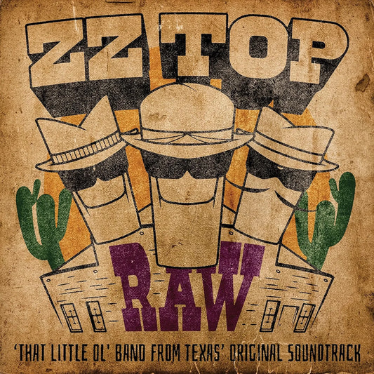 ZZ Top RAW CD featuring Gruene Hall performances with Gibbons, Beard & Hill