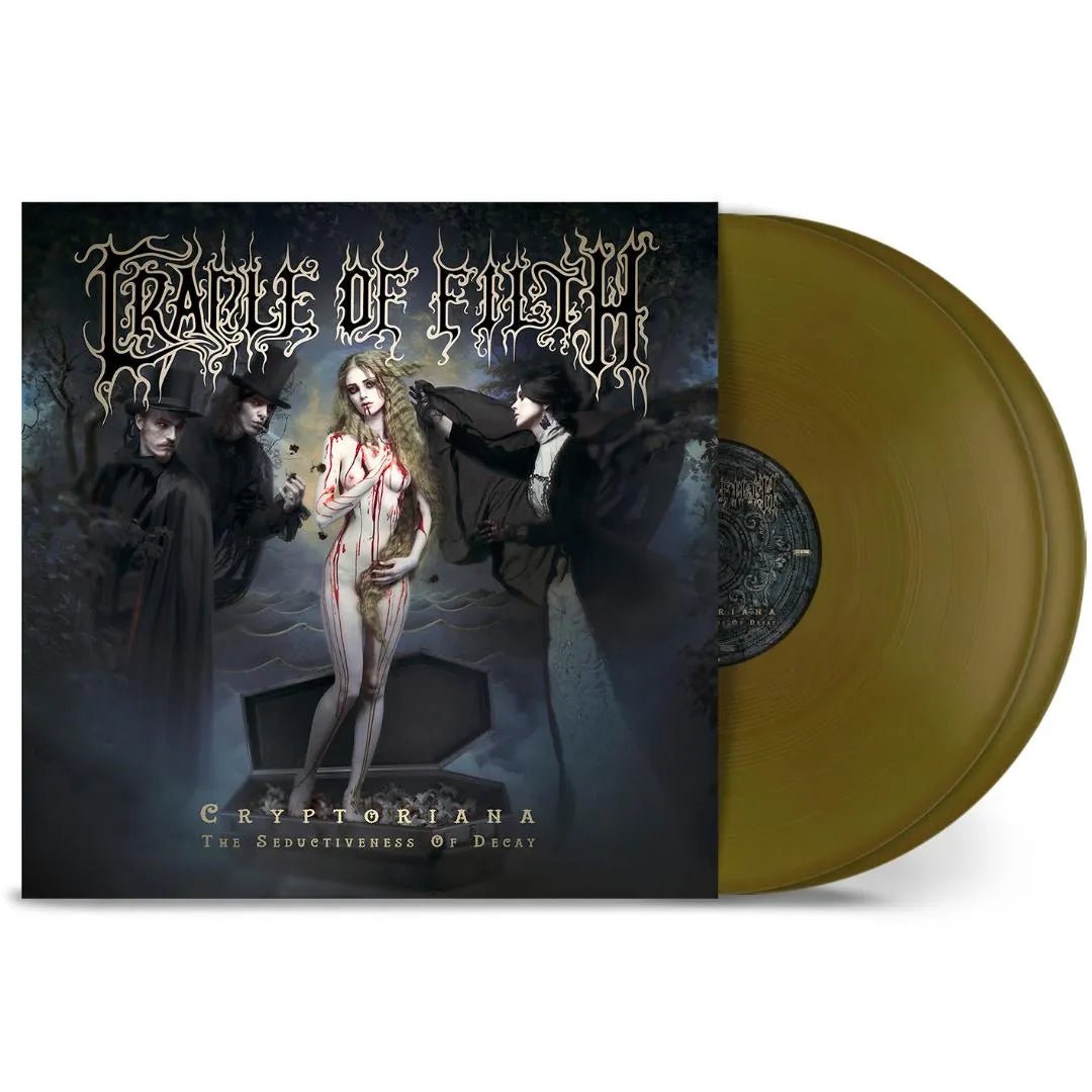 Cradle Of Filth - Cryptoriana: The Seductiveness Of Decay 2 LP Set Gold Vinyl - 4 - LP - Orchard Records