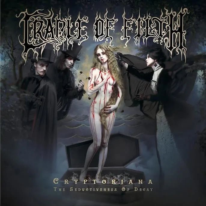 Cradle Of Filth - Cryptoriana: The Seductiveness Of Decay 2 LP Set Gold Vinyl - 1 - LP - Orchard Records