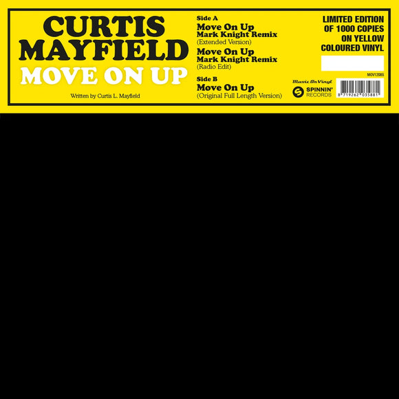 Curtis Mayfield - Move On Up: Mark Knight Remix (MOVLP12085C) 12