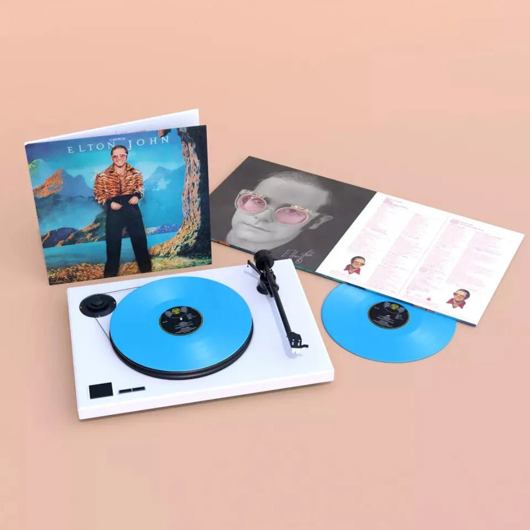 Elton John - Caribou 2 LP Set Sky Blue Vinyl - 2 - LP - Orchard Records