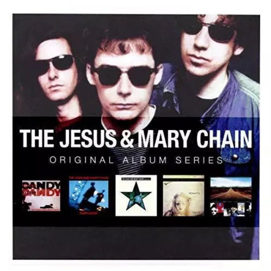 The Jesus And Mary Chain Original Album Series 5 CD box set featuring five classic alternative rock albums