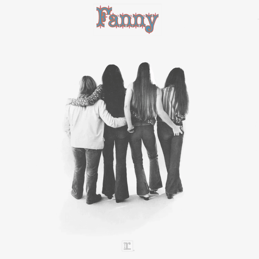 Fanny self titled album LP silver vinyl cover artwork classic 1970 rock band