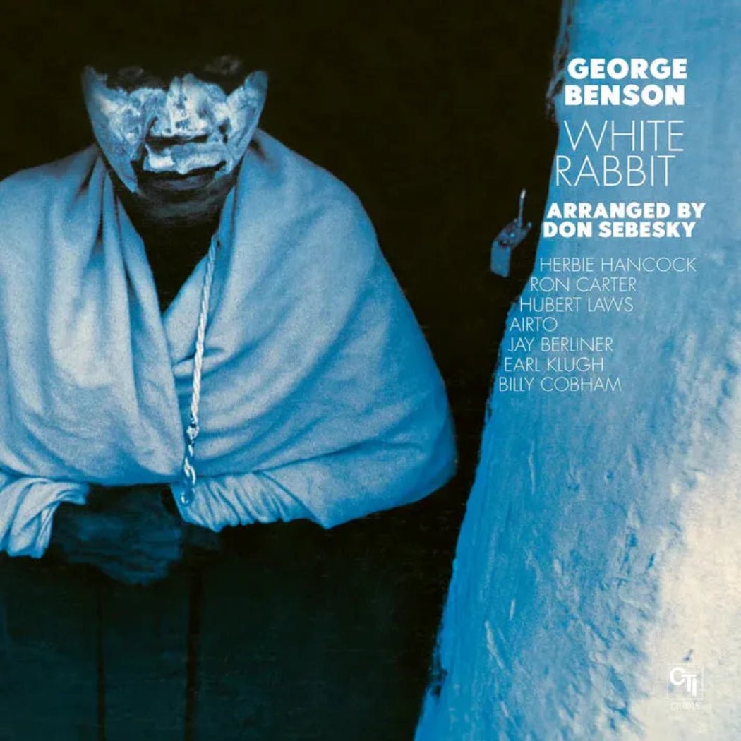 George Benson – White Rabbit limited edition white vinyl jazz guitar album LP