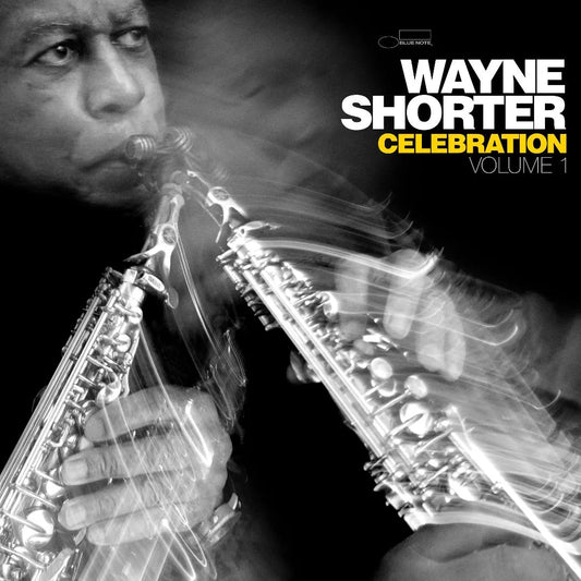 Wayne Shorter Celebration Volume 1 live album cover featuring legendary jazz quartet