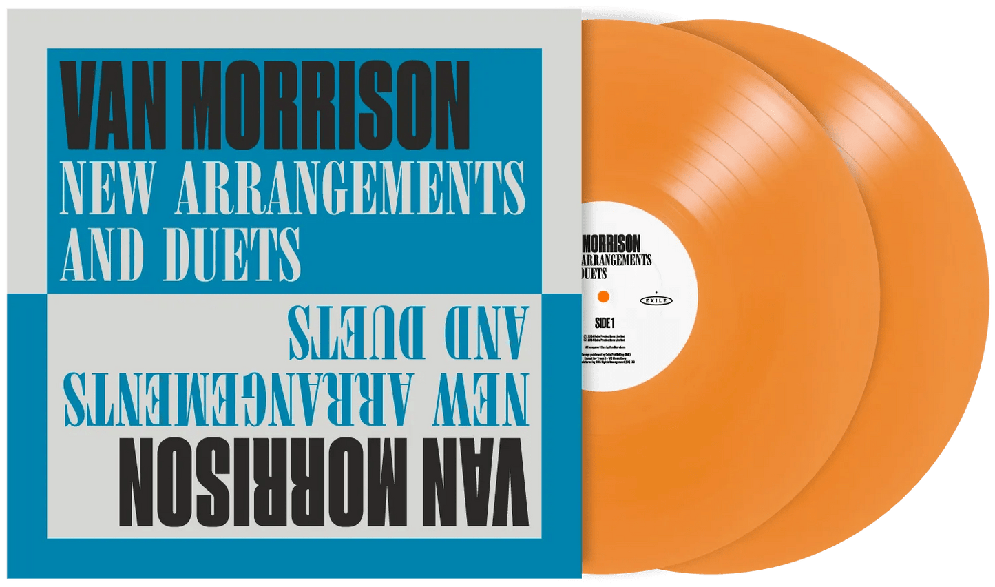 Van Morrison - New Arrangements and Duets 2 LP Set Orange Vinyl - 2 - LP - Orchard Records