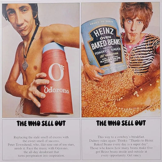 The Who Sell Out 2 LP psychedelic rock concept album vintage artwork
