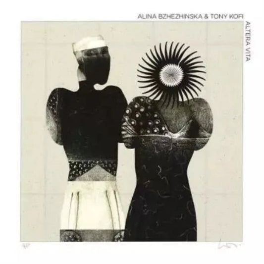 Alina Bzhezhinska Tony Kofi Altera Vita LP jazz harp saxophone collaboration