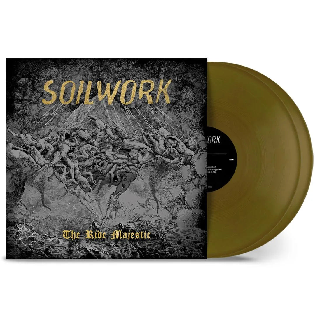 Soilwork - The Ride Majestic (6135911) 2 LP Set Gold Vinyl - 3 - LP - Orchard Records