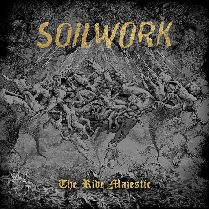Soilwork - The Ride Majestic (6135911) 2 LP Set Gold Vinyl - 1 - LP - Orchard Records