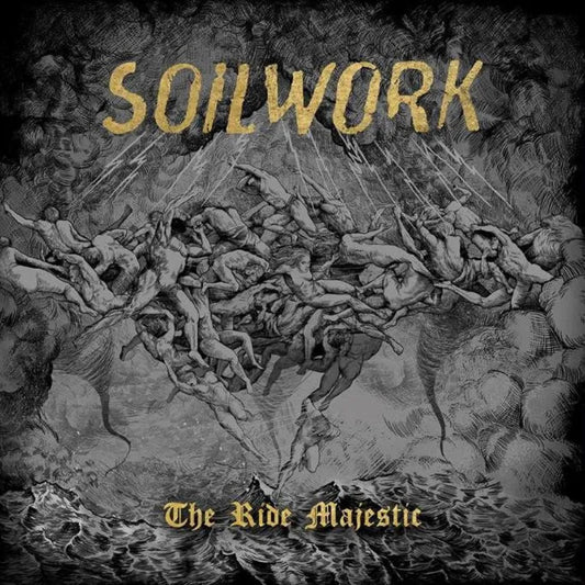 Soilwork The Ride Majestic 2 LP gold vinyl melodic death metal album cover