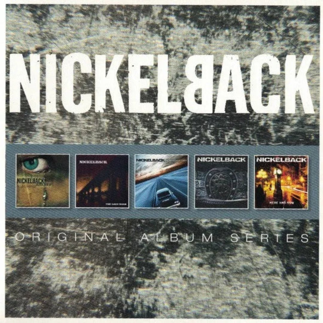Nickelback Original Album Series 5 CD box set front artwork