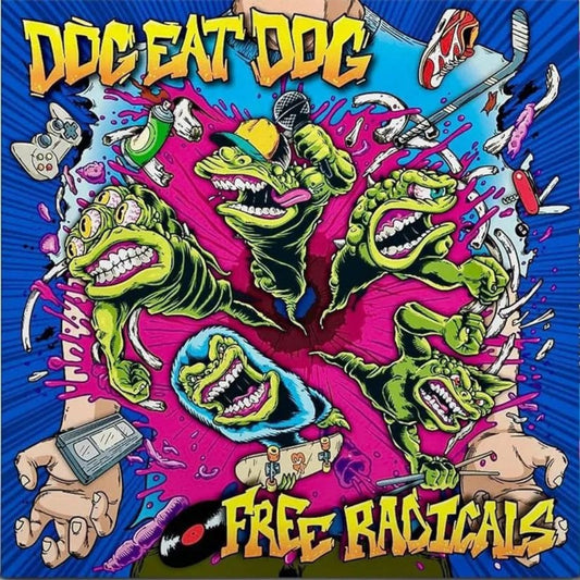 Dog Eat Dog Free Radicals LP splatter vinyl hardcore rap rock release