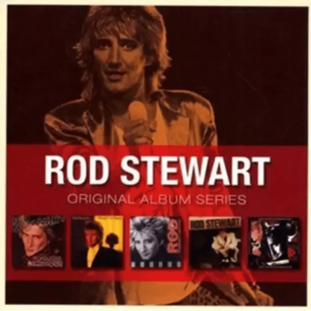 Rod Stewart Original Album Series 5CD set featuring classic rock and soulful hits